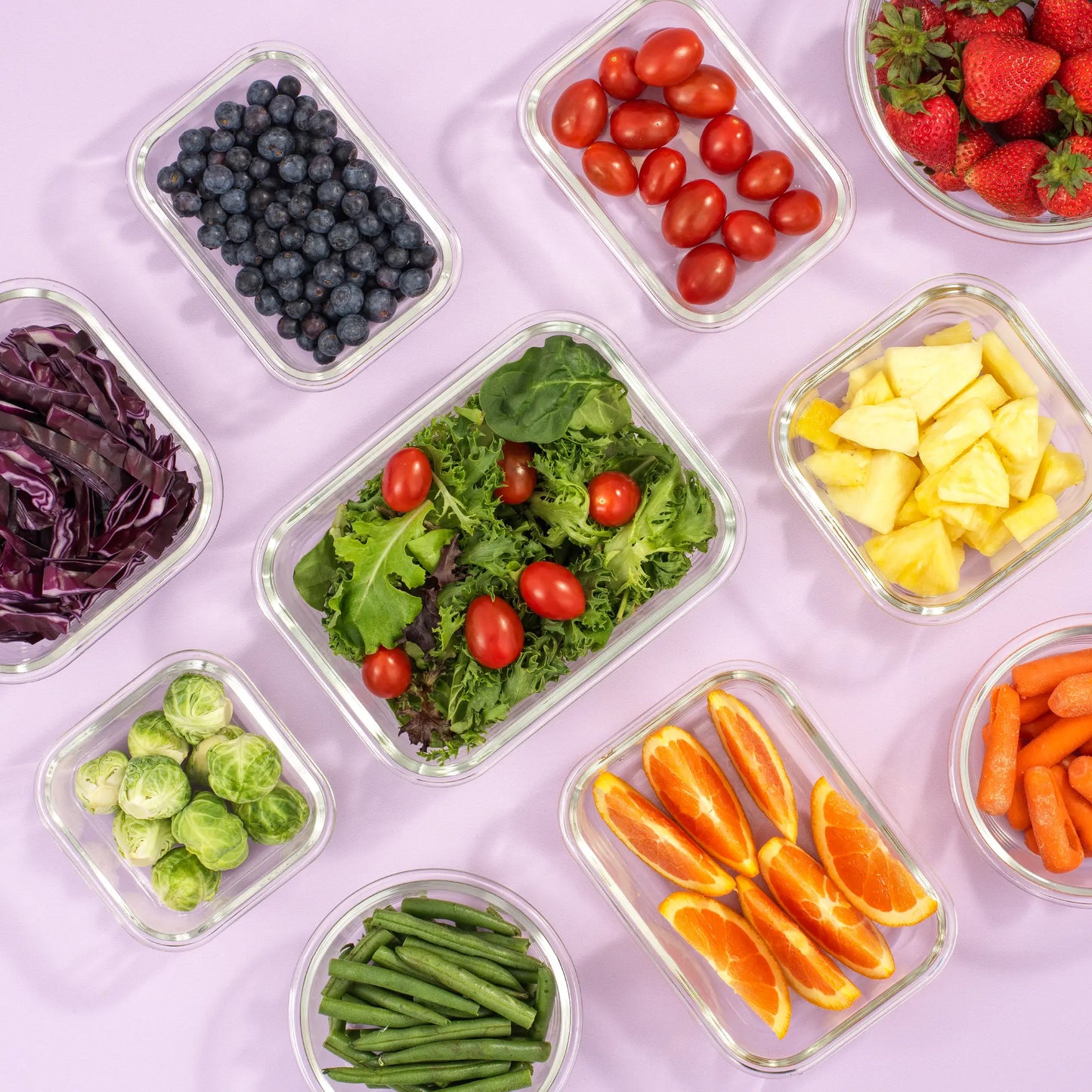 PremiumBorosilicateGlassStorageContainerswithLids Set Ultimatel12pc forLunchFoodstorage MealPrep Safe inFridge,Freezer,AndDishwasherSafe