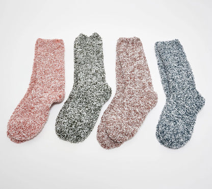 Cozy Knit Ultra-Soft 4-Pair Sock Gift Set