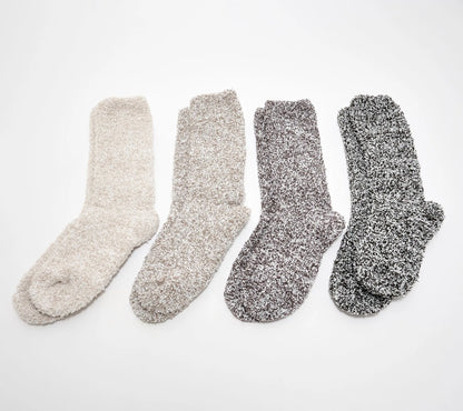 Cozy Knit Ultra-Soft 4-Pair Sock Gift Set